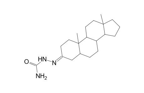 Androstan-3-one, (aminocarbonyl)hydrazone, (5.alpha.)-