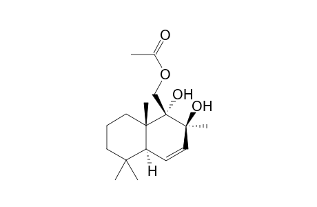 O-acetyl-iso-albassitriol