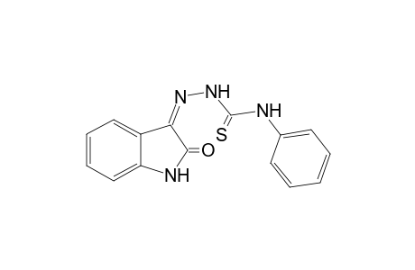 1H-indole, 2,3-dihydro-2-oxo-3-[[(phenylamino)carbonothioyl]hydrazono]-, (3Z)-