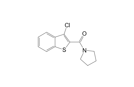 3-Chloro-2-(1-pyrrolidinocarbonyl)thianaphthene