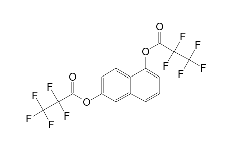 1,6-Dihydroxynaphthalene, bis(pentafluoropropionate)