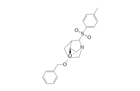 8-(p-Toluenesulfonyl)-6.beta.,7.beta.-epoxy-3.alpha.-(benzyloxy)-1.beta.-azabicyclo[3.2.1]octane