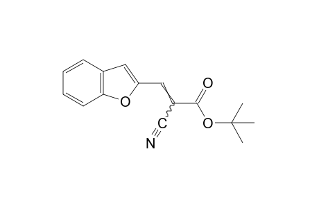 alpha-CYANO-2-BENZOFURANACRYLIC ACID, tert-BUTYL ESTER