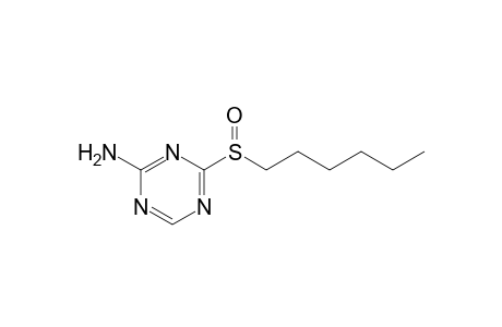 6-Amino-2-(n-hexylsulfinyl)-[1,3,5]triazine