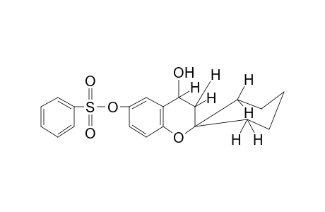 spiro[chroman-2,1'-cyclohexane]-4,6-diol, 6-(benzenesulfonate)