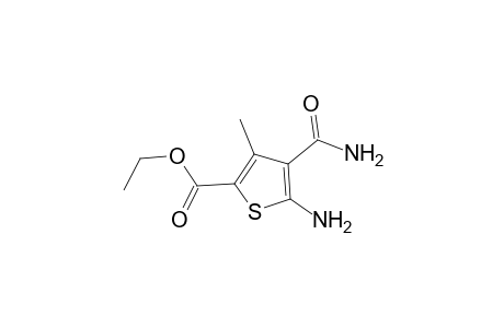 Thiophene-2-carboxylic acid, 5-amino-3-aminocarbonyl-4-methyl-, ethyl ester