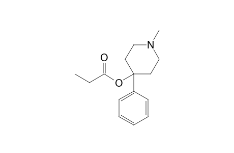 1-Methyl-4-phenyl-4-propionoxypiperidine