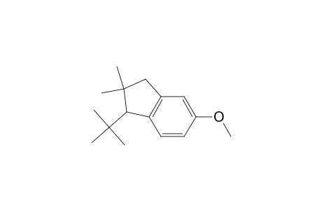 1-(1',1'-DIMETHYLETHYL)-5-METHOXY-2,2-DIMETHYL-2,3-DIHYDRO-1H-INDENE