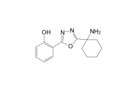 2-[5-(1-AMINOCYCLOHEXYL)-1,3,4-OXADIAZOL-2-YL]-PHENOL