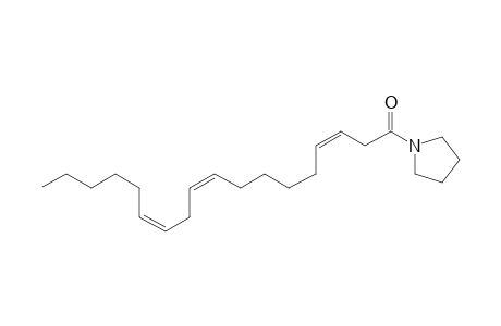 cis-3,cis-9,cis-12-Octadecatrienoic acid, pyrrolidide