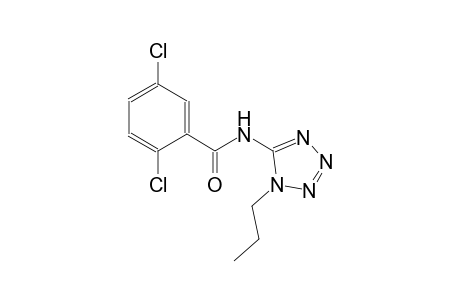 2,5-dichloro-N-(1-propyl-1H-tetraazol-5-yl)benzamide