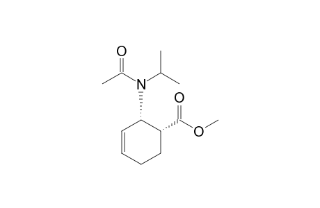 Methyl (cis)-2-(N-acetyl-N-isopropylamino)cyclohex-3-ene-1-carboxylate