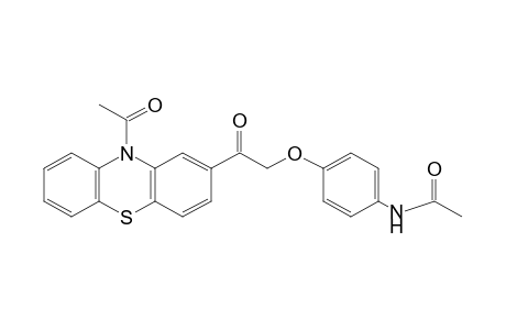 4'-[2-(10-acetylphenothiazin-2-yl)-2-oxoethoxy]acetanilide