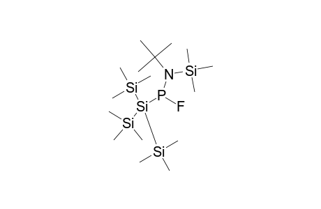 (TERT.-BUTYL-TRIMETHYLSILYL)-AMINO-FLUORO-TRIS-(TRIMETHYLSILYL)-SILYL-PHOSPHANE