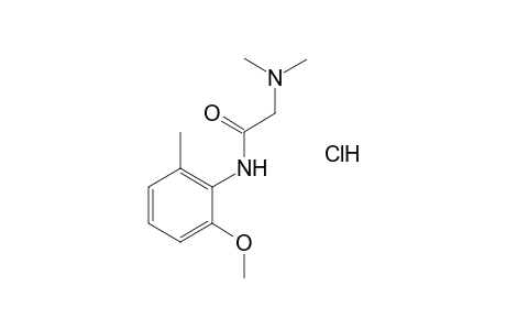 2-(dimethylamino)-6'-methyl-o-acetanisidine, hydrochloride