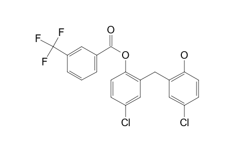 Dichlorophen, o-(3-trifluoromethylbenzoyl)-