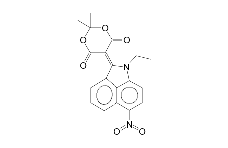 5-(1-Ethyl-6-nitrobenz[cd]indol-2(1H)-ylidene)-2,2-dimethyl-1,3-dioxane-4,6-dione