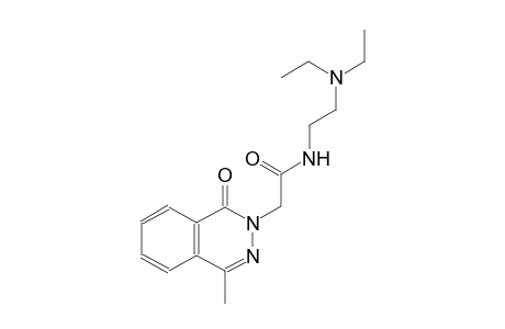 N-[2-(diethylamino)ethyl]-2-(4-methyl-1-oxo-2(1H)-phthalazinyl)acetamide
