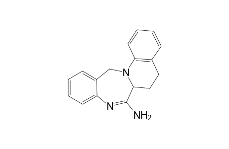 5,6,6a,13-tetrahydroquinolino[2,1-c][1,4]benzodiazepin-7-amine