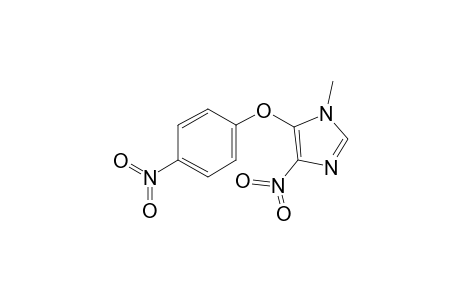 1-Methyl-4-nitro-5-(4-nitro-phenoxy)-1H-imidazole