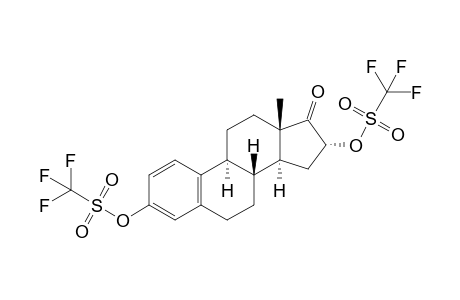 3,16.alpha.-Bis[[(trifluoromethyl)sulfonyl]oxy]estra-1,3,5(10)-trien-17-one