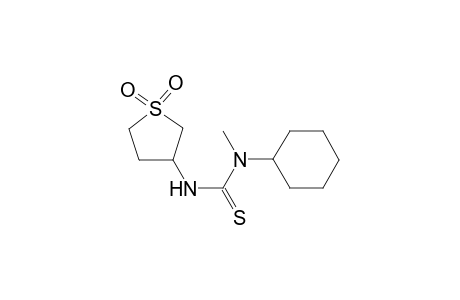 N-cyclohexyl-N'-(1,1-dioxidotetrahydro-3-thienyl)-N-methylthiourea