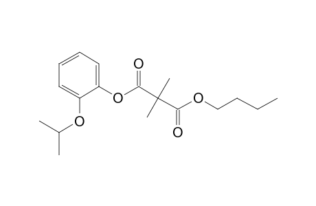 Dimethylmalonic acid, butyl 2-isopropoxyphenyl ester