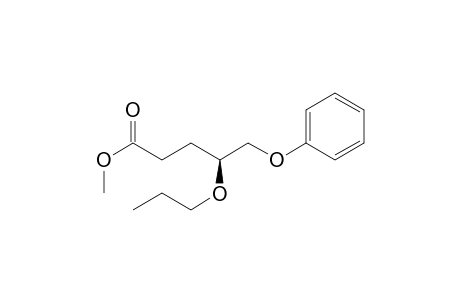 5-Phenoxy-4-propoxy-valeric acid methyl ester