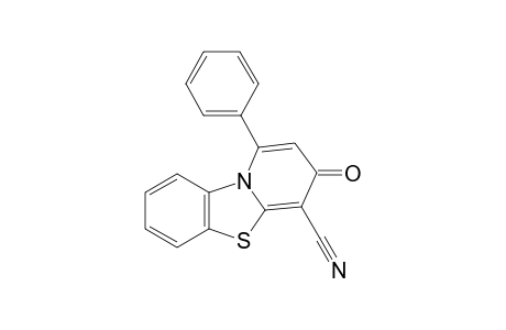 3-Oxo-1-phenyl-3H-benzo[4,5]thiazolo[3,2-a]pyridine-4-carbonitrile