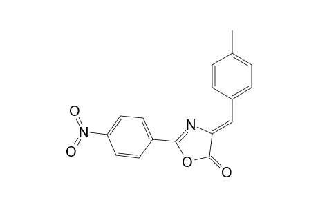 (4Z)-2-(4-nitrophenyl)-4-(p-tolylmethylene)oxazol-5-one