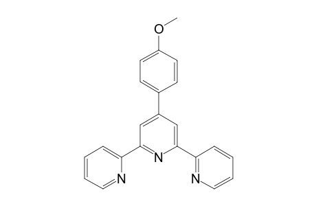 4'-(p-methoxyphenyl)-2,2'.6',2''-terpyridine