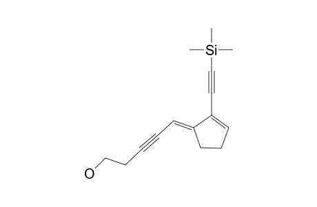 (Z)-5-(5-HYDROXY-2-PENTYNYLIDENE)-1-[2-(TRIMETHYLSILYL)-1-ETHYNYL]-1-CYCLOPENTENE