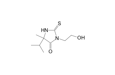 3-(2-HYDROXYETHYL)-5-ISOPROPYL-5-METHYL-2-THIOXOIMIDAZOLIDIN-4-ONE