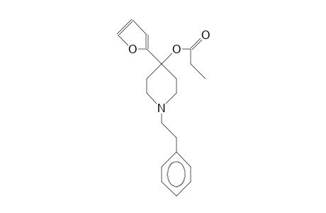 4-(2-FURYL)-1-PHENETHYL-4-PROPIONYLOXYPIPERIDIN