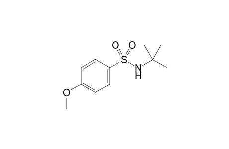 N-(tert-butyl)-4-methoxybenzenesulfonamide