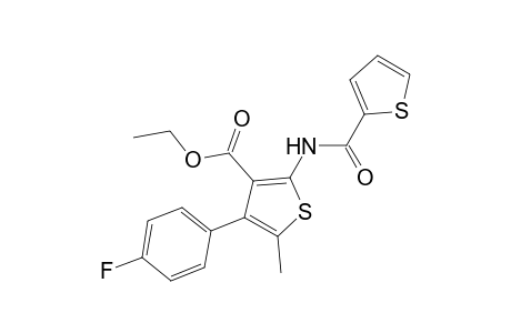 Ethyl 4-(4-fluorophenyl)-5-methyl-2-[(2-thienylcarbonyl)amino]-3-thiophenecarboxylate