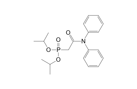 [(Diphenylcarbamoyl)-methyl]-phosphonic acid diisopropyl ester