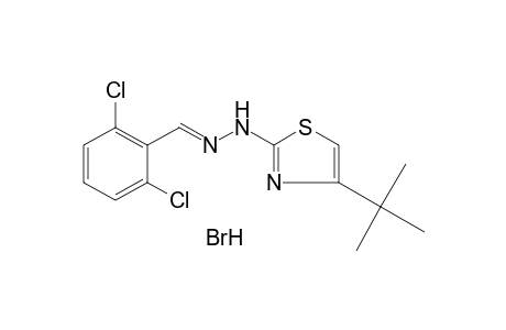 2,6-dichlorobenzaldehyde, (4-tert-butyl-2-thiazolyl)hydrazone, monohydrobromide