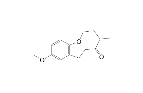 9-Methoxy-4-methyl-3,4,6,7-tetrahydrobenzo[B]oxonin-5(2H)-one