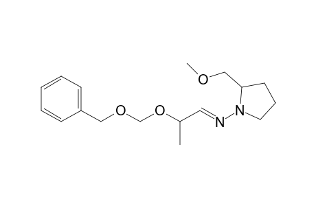 [2-(Benzyloxymethoxy)propylidene]-[2'-(methoxymethyl)pyrrolidin-1'-yl]amine