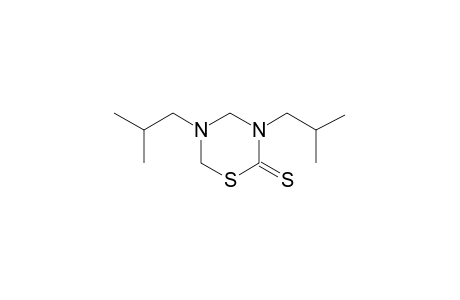 3,5-diisobutyltetrahydro-2H-1,3,5-thiadiazine-2-thione