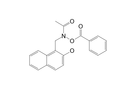 1-(N-Acetyl-N-benzoyloxy)-aminomethyl-2-naphthol