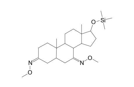 5.ALPHA.-ANDROSTAN-17.ALPHA.-OL-3,7-DIONE(3,7-DI-O-METHYLOXIME-17.ALPHA.-TRIMETHYLSILYL ETHER)