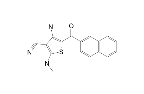 4-amino-2-(methylamino)-5-(2-naphthoyl)-3-thiophenecarbonitrile