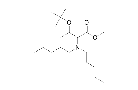 L-Threonine, o-tert.-butyl-N,N-di(N-pentyl)-, methyl ester