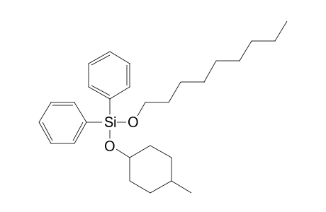 Silane, diphenyl(cis-4-methylcyclohexyloxy)nonyloxy-