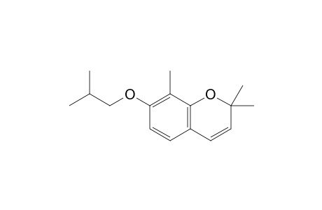 7-[Isobutoxy]-2,2,8-trimethyl-chromene