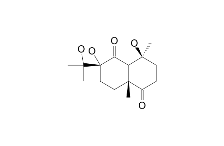 4-BETA,7-ALPHA,11-TRIHYDROXYEUDESMANE-1,6-DIONE