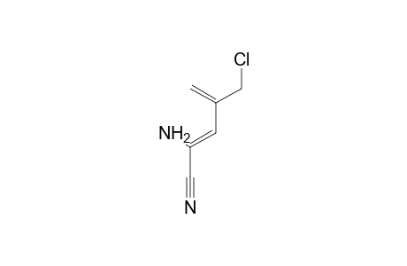 2-Amino-4-chloromethyl-penta-2,4-dienenitrile