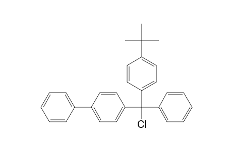 (4-BIPHENYLYL)-(4-TERT.-BUTYLPHENYL)-CHLOROPHENYLMETHANE